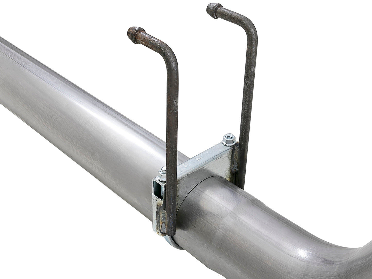 aFe Rebel XD Series 4 IN 409 Stainless Steel DPF-Back Exhaust w/Dual Black Tips - Ford 2017-2026 6.7L