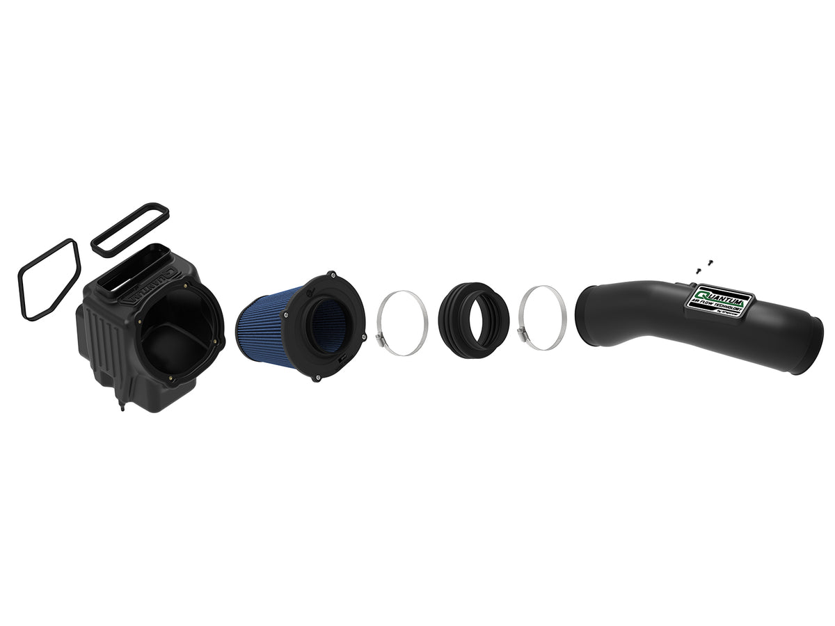 aFe QUANTUM Cold Air Intake System w/ Pro 5R Filter - Chevy/GMC 2017-2019 6.6L