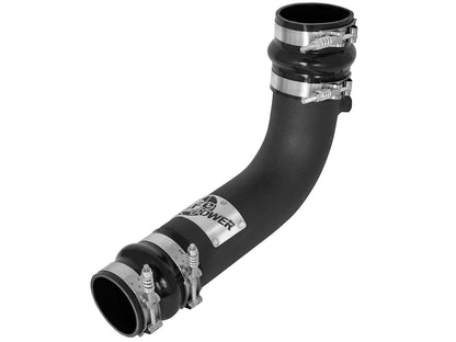aFe BladeRunner 3 IN & 2-3/4 IN Aluminum Hot and Cold Charge Pipe Kit Black