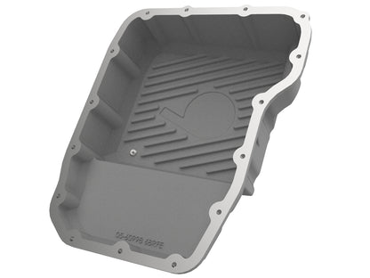 aFe Street Series Transmission Pan Raw w/ Machined Fins - Dodge/Ram 2007-2024 6.7L