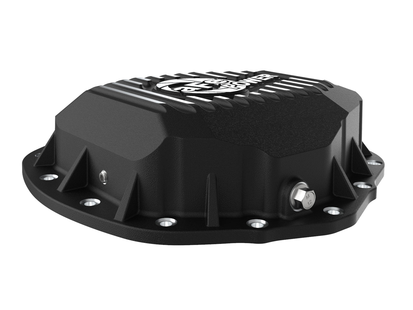 aFe Pro Series Rear Differential Cover Black w/ Machined Fins - Ram 2019-2026 6.4L/6.7L