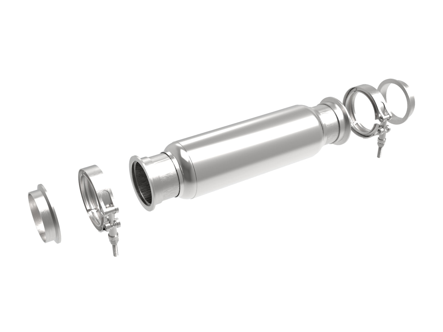 aFe MACH Force-Xp 304 Stainless Steel Resonator
