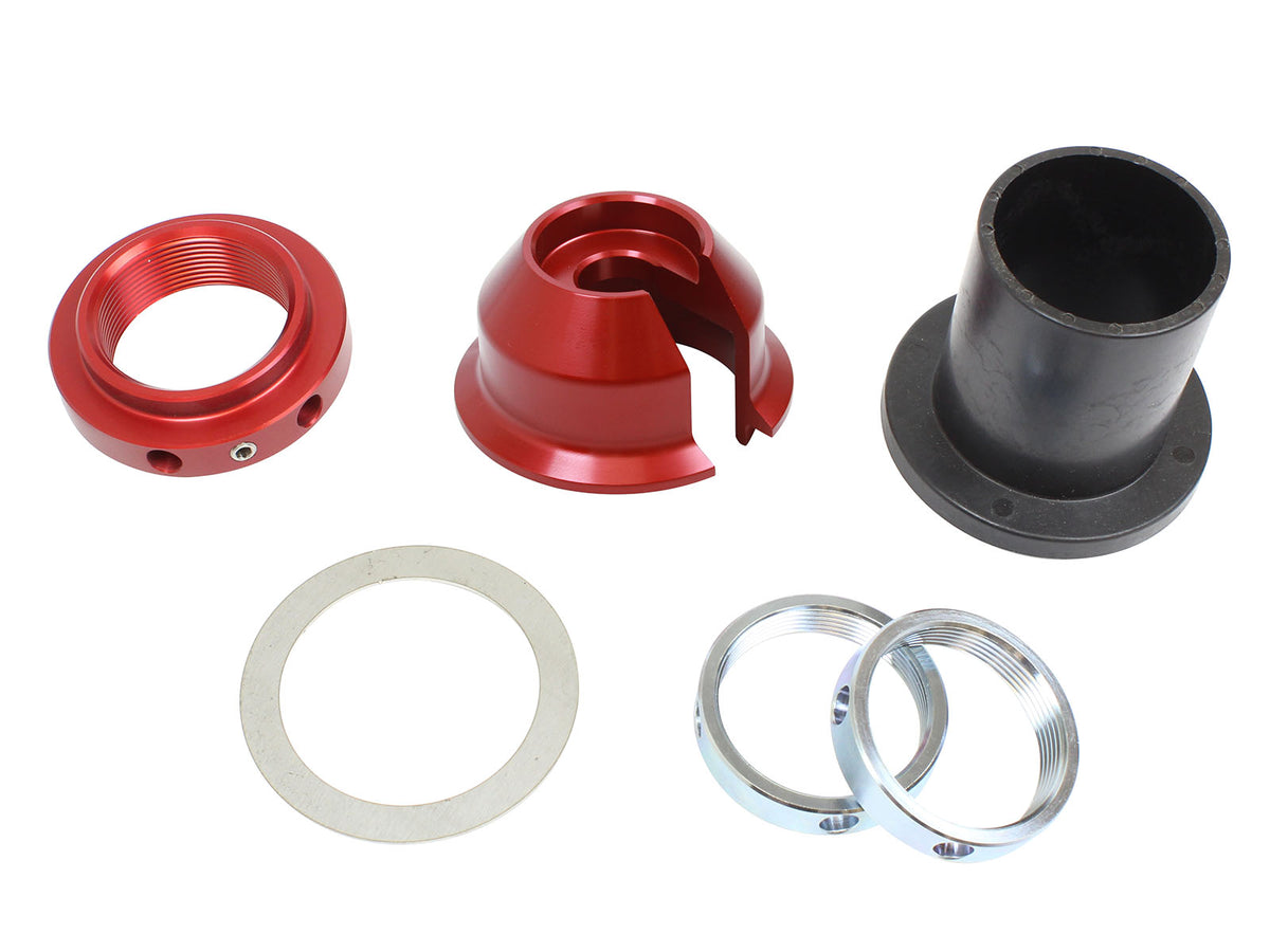 aFe Sway-A-Way 2.5 Coilover Spring Seat Collar Kit, Dual Rate, Extended Seat