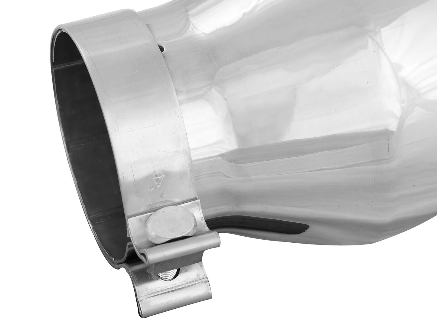 aFe MACH Force-Xp 304 Stainless Steel Clamp-on Exhaust Tip Polished - 49T40604-P09