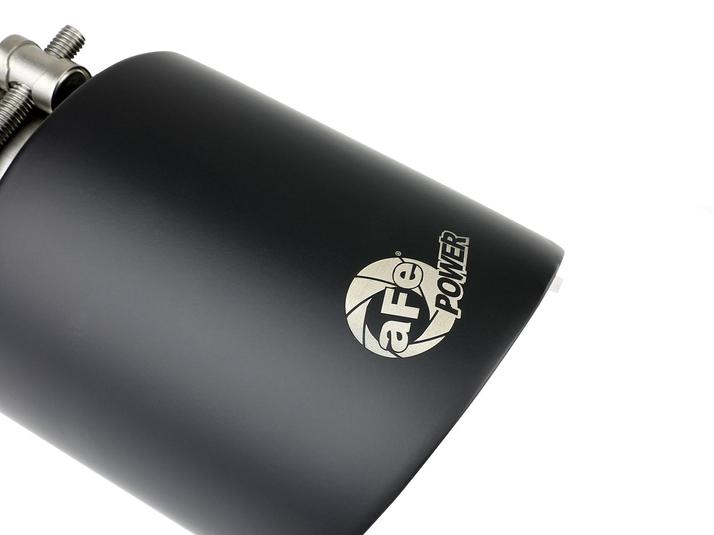 aFe MACH Force-Xp 304 Stainless Steel Clamp-on Exhaust Tip Black Velvet