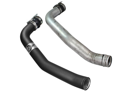 aFe BladeRunner 3 IN Aluminum Cold Charge Pipe Black - Ford 1999-2003 7.3L