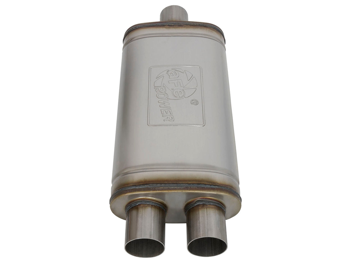 aFe MACH Force-Xp 409 Stainless Steel Pass-Through Muffler - 49M00009