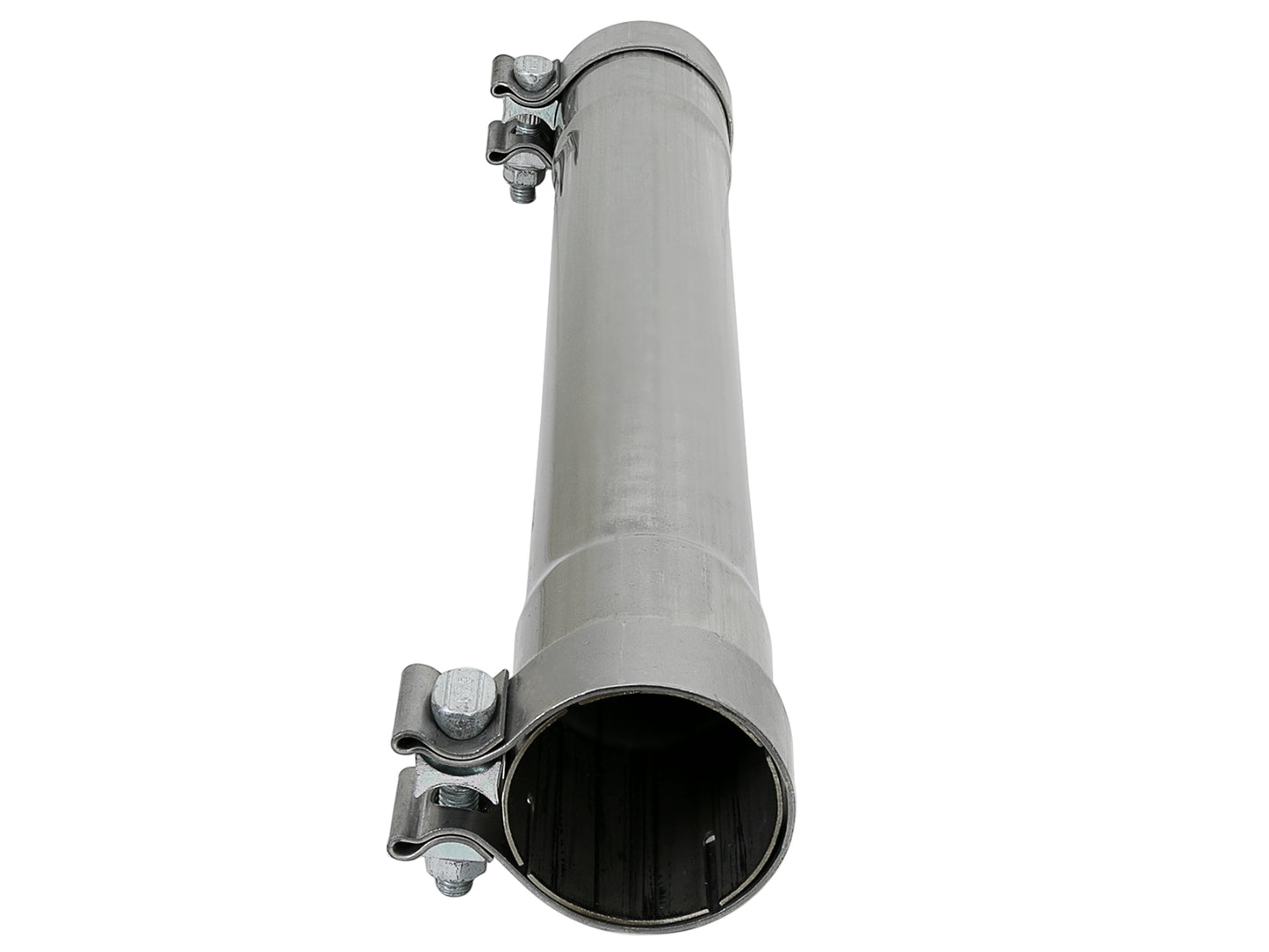 aFe MACH Force-Xp 2-1/2 IN 409 Stainless Steel Muffler Delete Pipe - Outlet Position Center, Overall Length 20 in