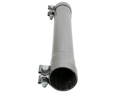 aFe MACH Force-Xp 2-1/2 IN 409 Stainless Steel Muffler Delete Pipe - Outlet Position Center, Overall Length 20 in