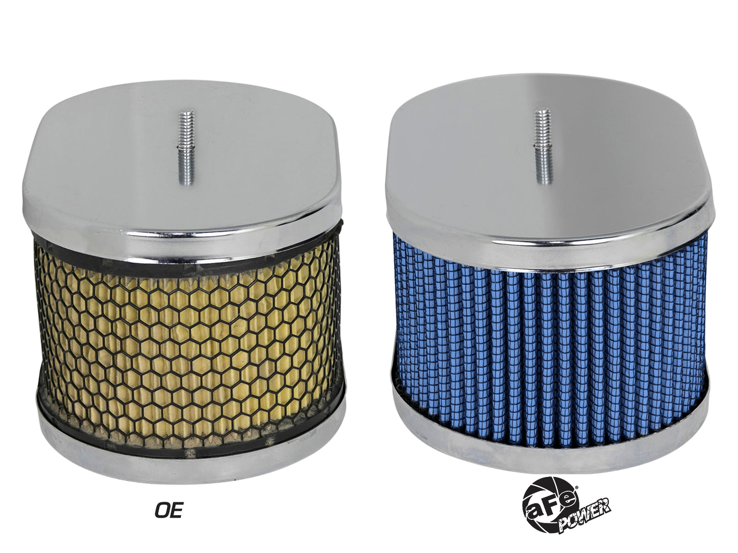 aFe Magnum FLOW Round Racing Air Filter w/ Pro 5R Media - 10-90009