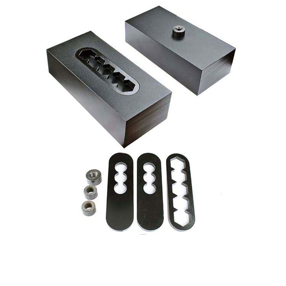 S&B 1-7/8" Billet Steel, 2.5 Degree Lift Block