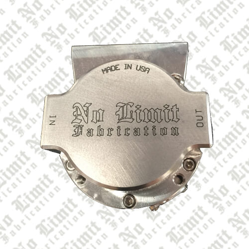 No Limit CATCHCAN Universal Catch Can - Raw Aluminum