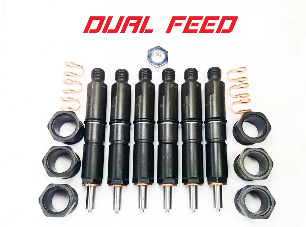 Dynomite 94-98 5.9L 12V Custom Dual Feed Injector Set