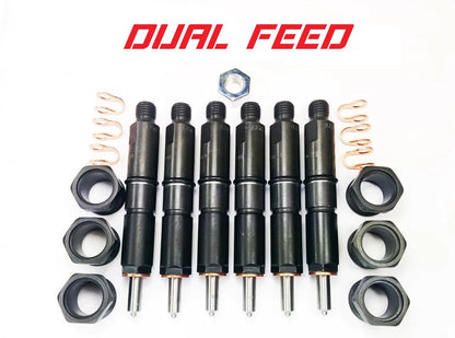 Dynomite 94-98 5.9L 12V Custom Dual Feed Injector Set