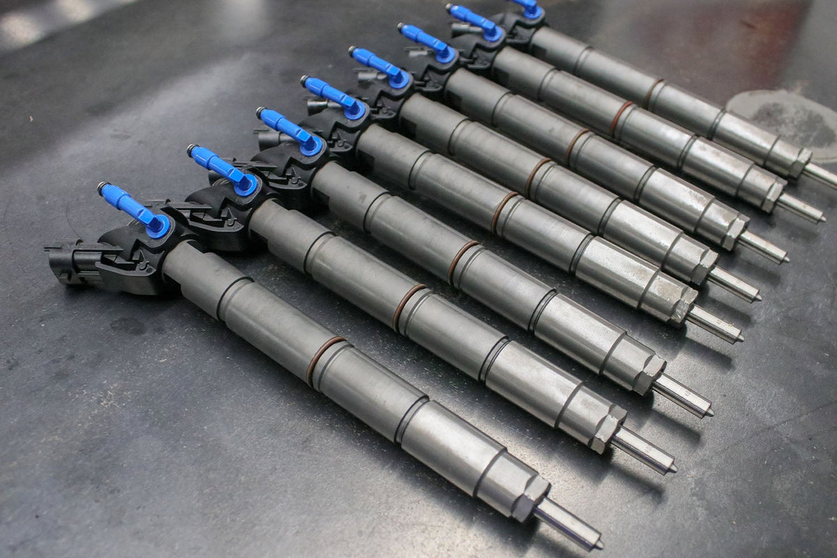 Dynomite Ford Powerstroke 11-14 6.7L Reman Injector Set 100% Over