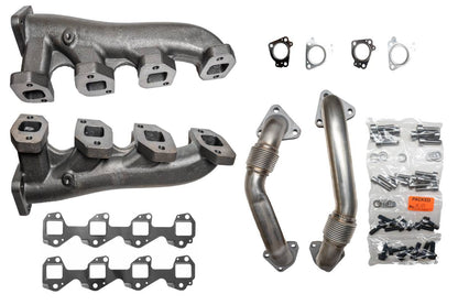 DDP High Flow Cast Manifolds and Up Pipes 01-16 Duramax