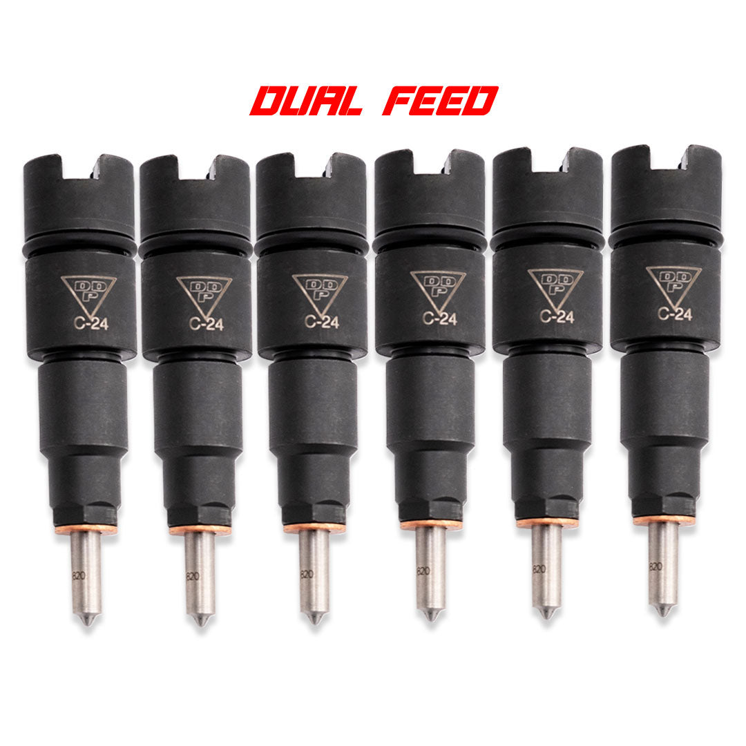 Dynomite Dodge 98.5-02 24v Custom Dual Feed Injector Set