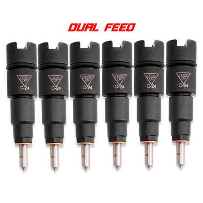Dynomite Dodge 98.5-02 24v Custom Dual Feed Injector Set