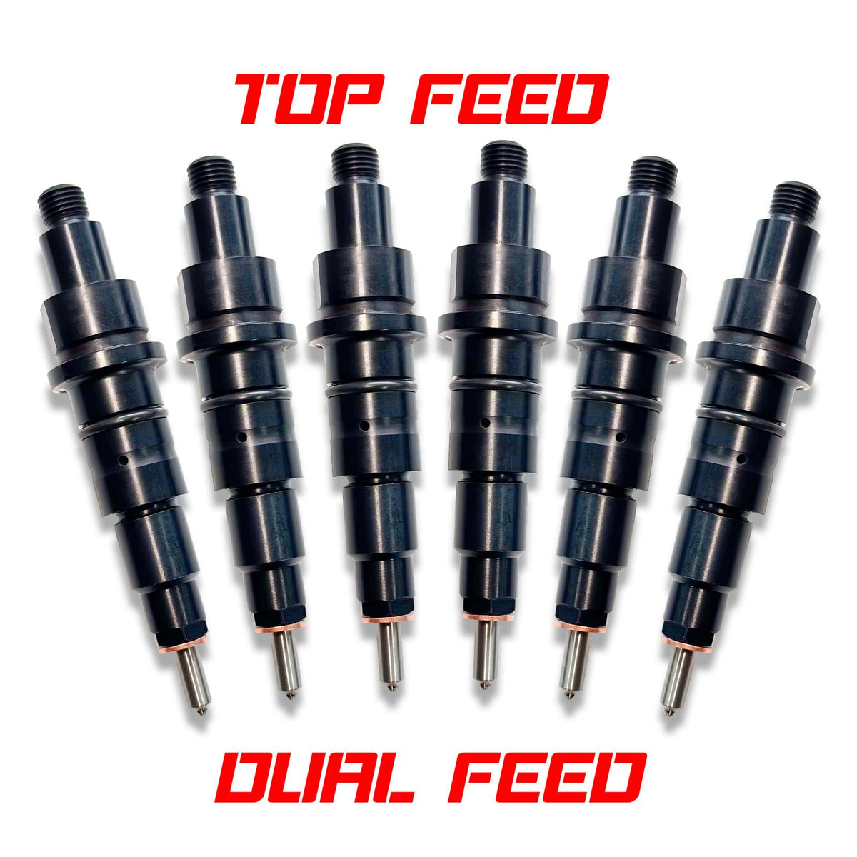 Dynomite Cummins 24v Custom Top Feed/ Dual Feed Injector Set