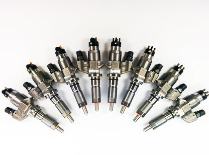 Dynomite Duramax 01-04 LB7 Reman Injector Set 25 Percent Over 50hp