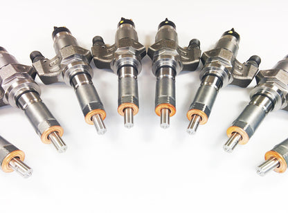 Dynomite Duramax 01-04 LB7 Brand New Injector Set 100 Percent Over SAC Nozzle