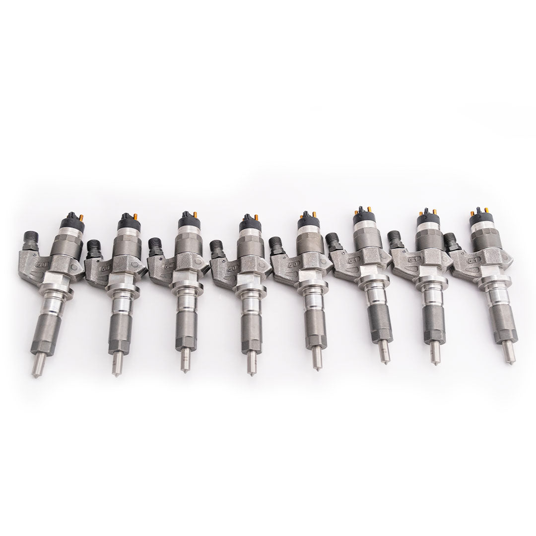 Dynomite Chevy Duramax 01-04 LB7 Brand New 300% Over Injector Set (SAC Nozzles)