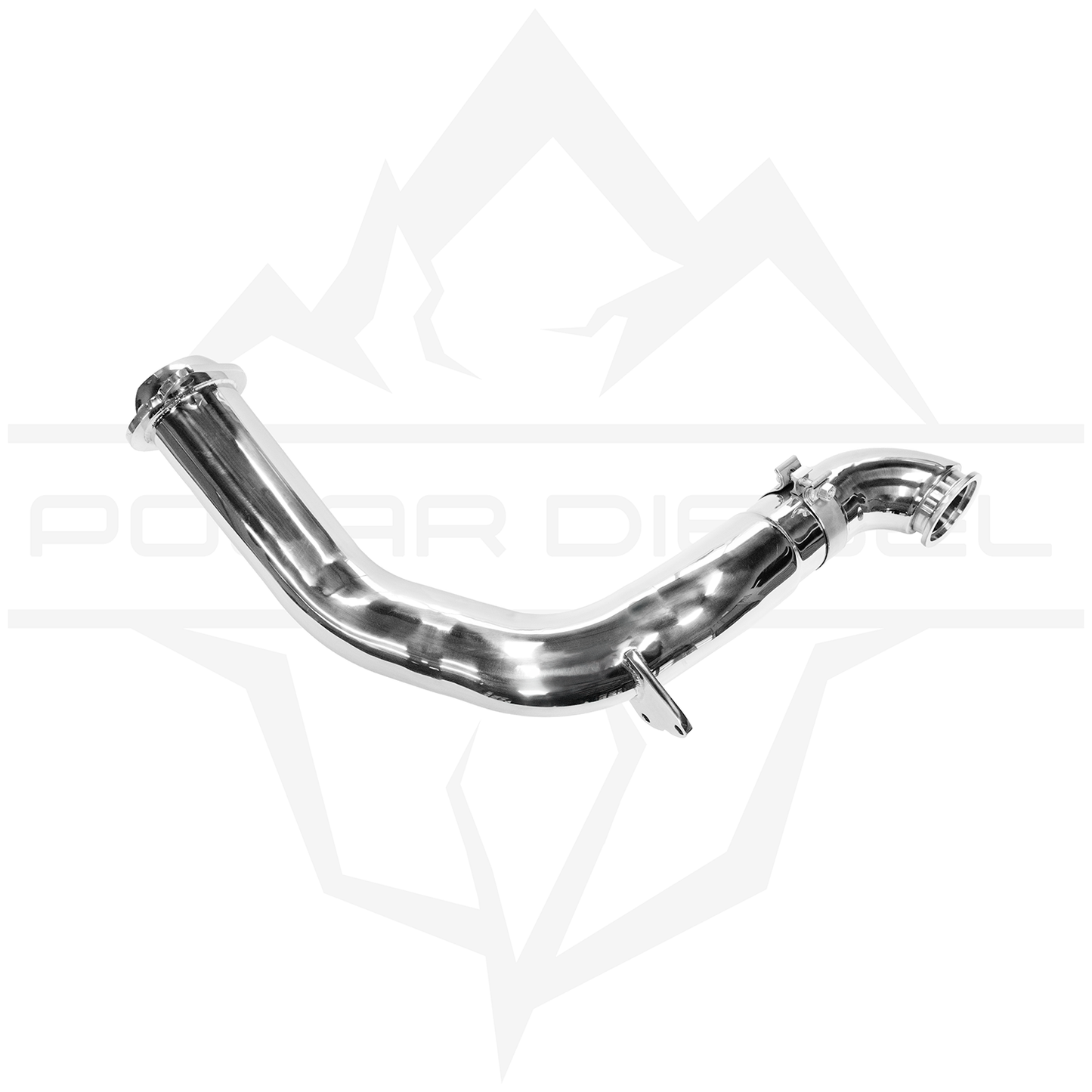 Polar 2020-2026 Powerstroke 6.7L 304SS Polished Downpipe