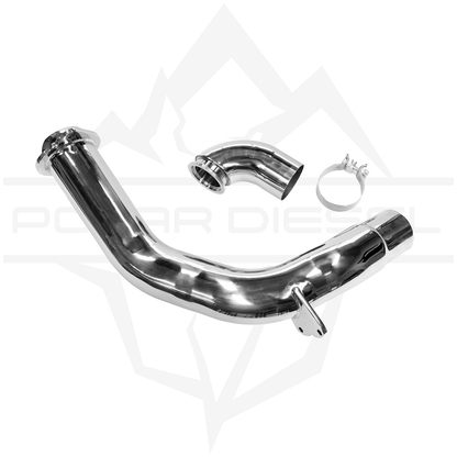 Polar 2020-2026 Powerstroke 6.7L 304SS Polished Downpipe