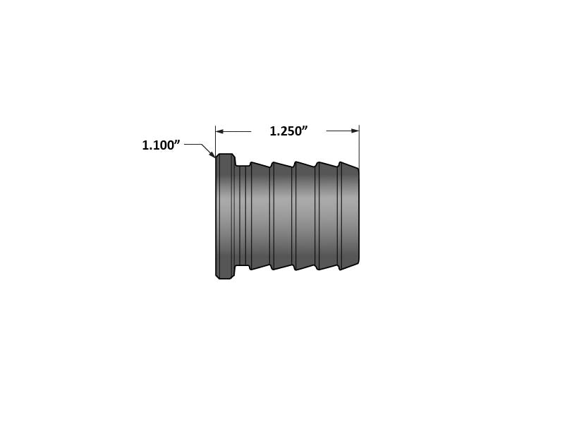 Fleece 7/8" Billet Aluminum Universal Block Off Plug