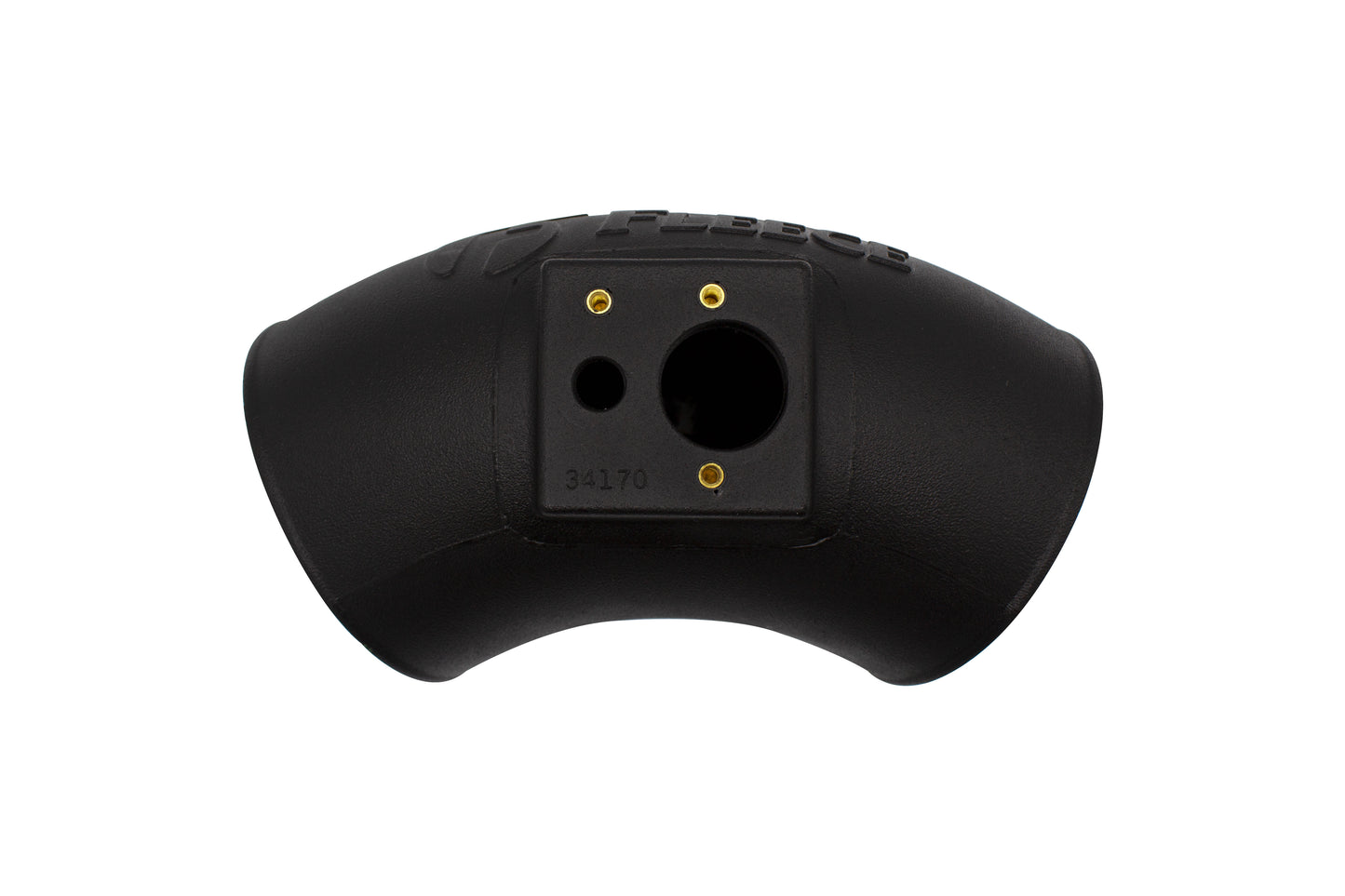 Fleece Molded plastic universal 5" intake manifold elbow w/ sensor mounting provisions