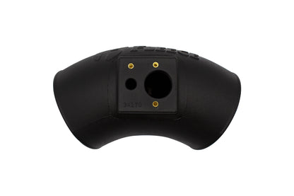 Fleece Molded plastic universal 5" intake manifold elbow w/ sensor mounting provisions