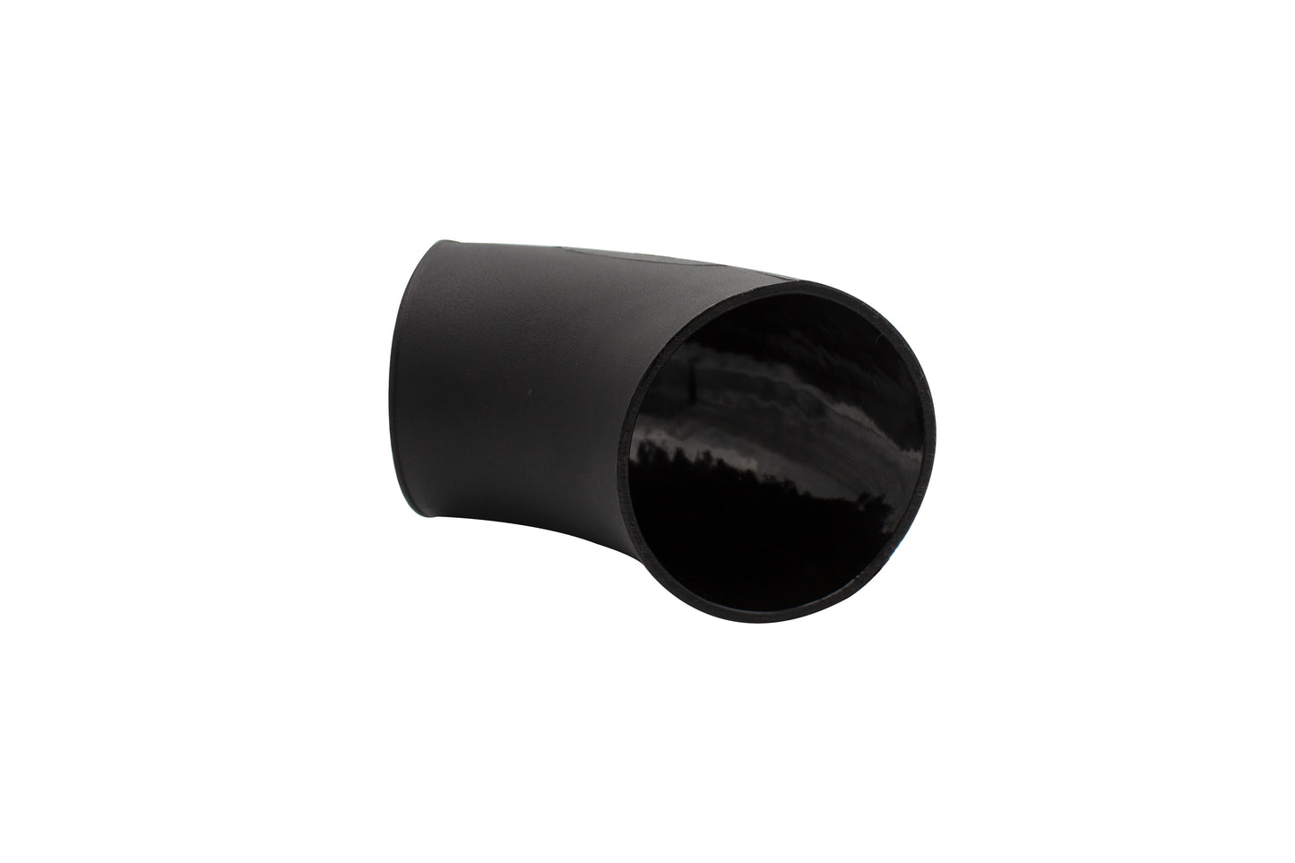 Fleece Molded plastic universal 5" intake manifold elbow.