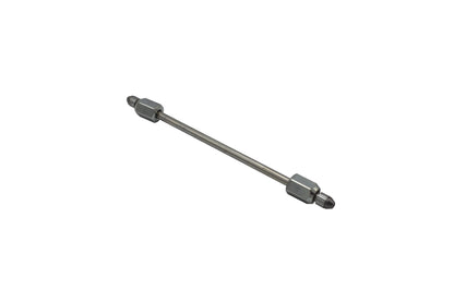Fleece 10" High Pressure Fuel Line (8mm x 3.5mm Line, M14x1.5 Nuts)