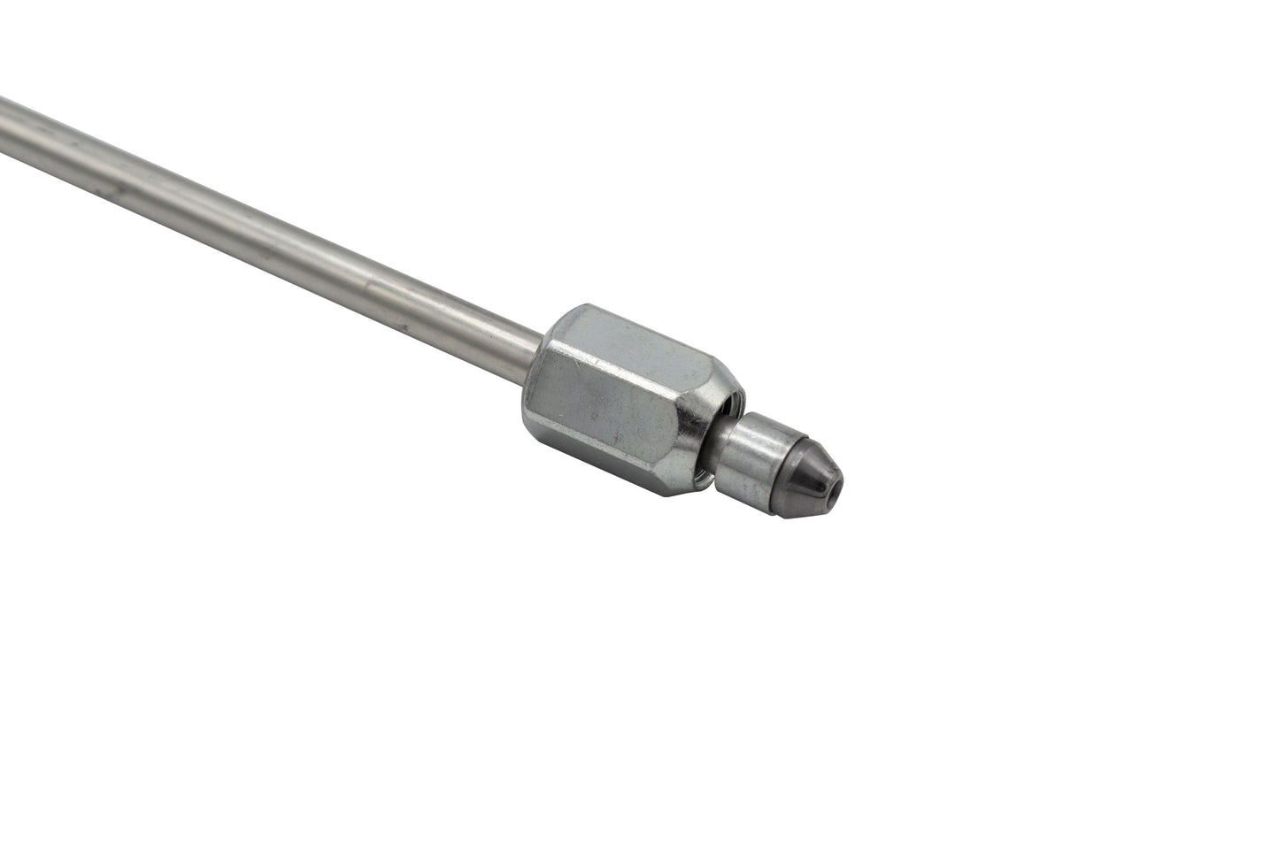 Fleece 10" High Pressure Fuel Line (8mm x 3.5mm Line, M14x1.5 Nuts)