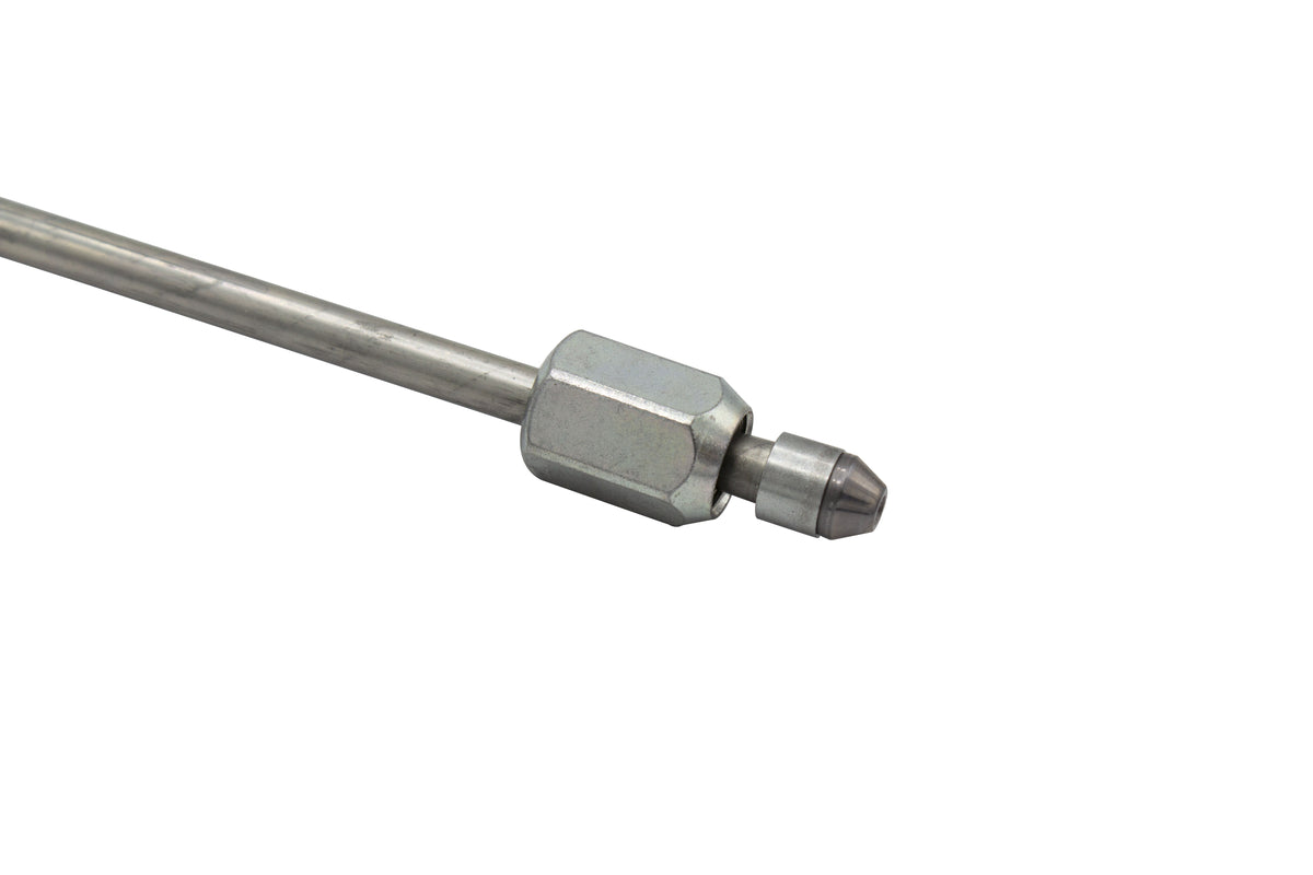 Fleece 11" High Pressure Fuel Line (8mm x 3.5mm Line, M14x1.5 Nuts)