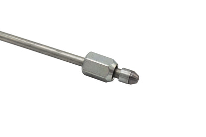Fleece 11" High Pressure Fuel Line (8mm x 3.5mm Line, M14x1.5 Nuts)