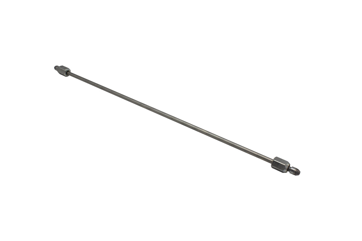 Fleece 23" High Pressure Fuel Line (8mm x 3.5mm Line, M14x1.5 Nuts)