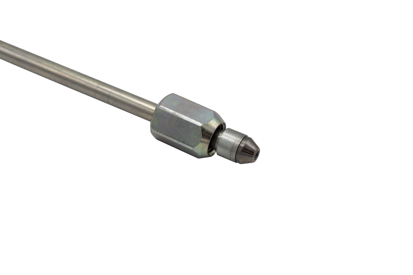 Fleece 9" High Pressure Fuel Line (8mm x 3.5mm Line, M14x1.5 Nuts)