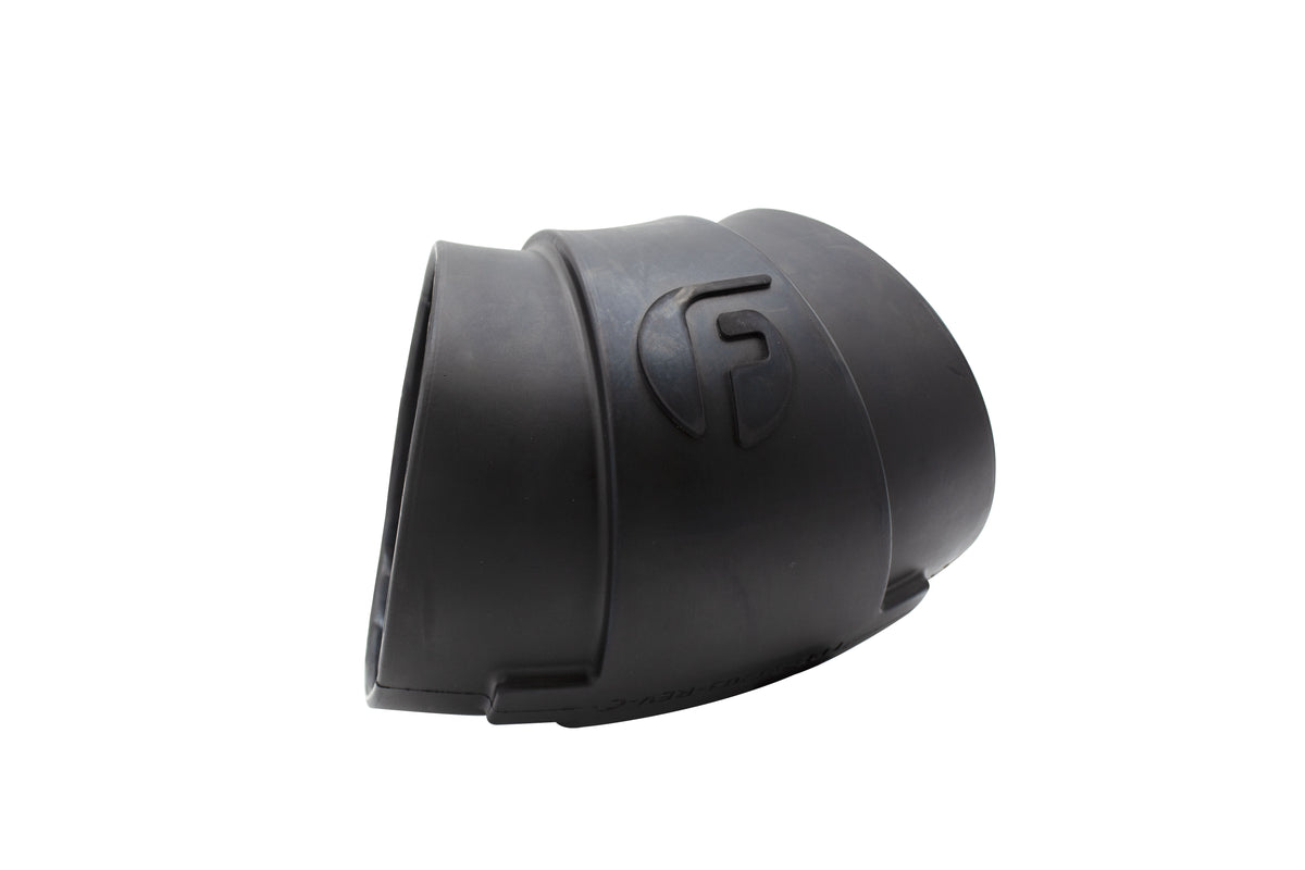 Fleece Molded rubber universal elbow for 5" intakes