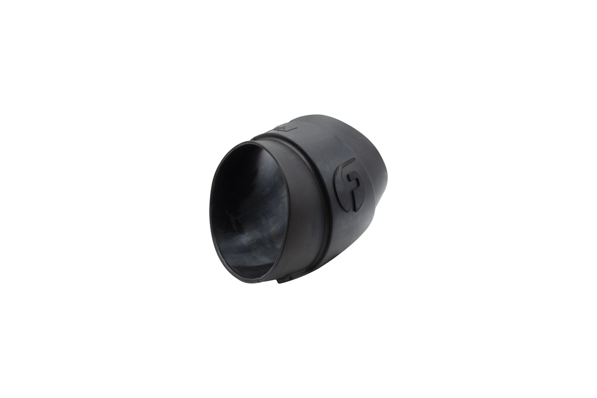Fleece Molded rubber universal elbow for 5" intakes