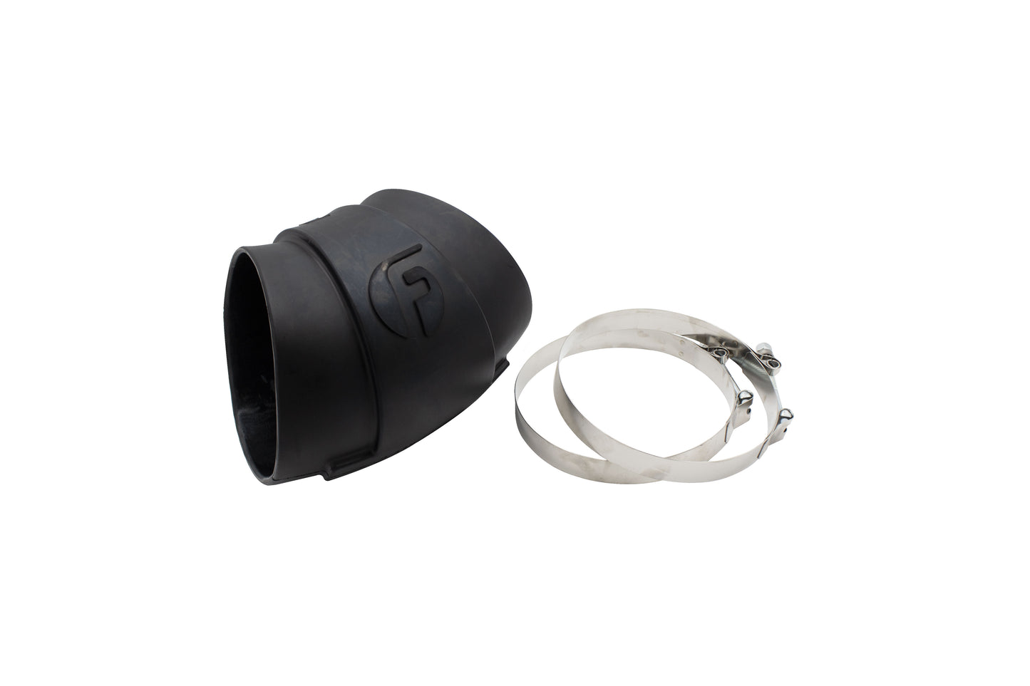 Fleece Molded rubber universal elbow for 5" intakes