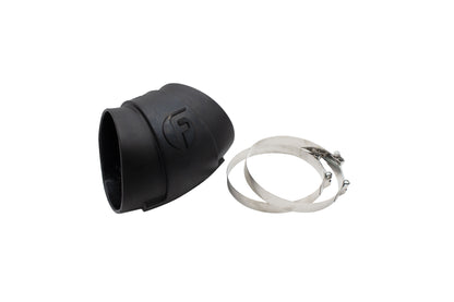 Fleece Molded rubber universal elbow for 5" intakes