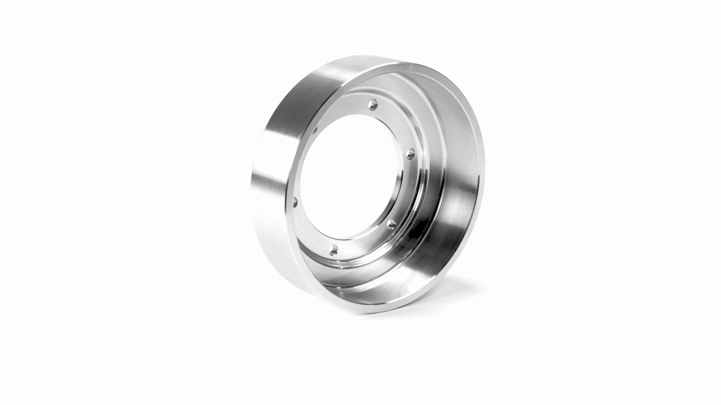 Fleece 2013-2018 Cummins Fan Drive Pulley (Bare Aluminum Finish)