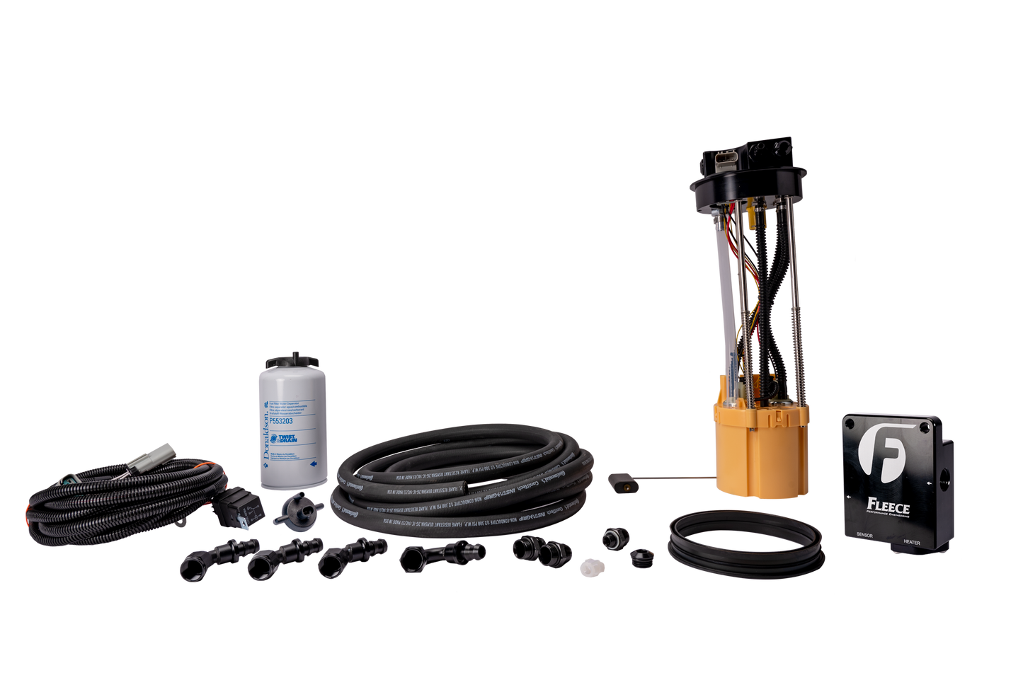 Fleece Fuel System Upgrade Kit with PowerFlo Lift Pump for 98.5-2002 Dodge Cummins