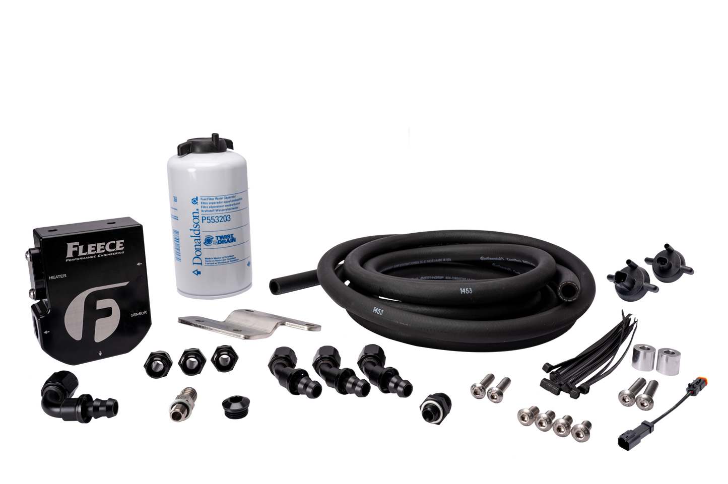Fleece 2003 - 2018 Dodge Cummins Auxiliary Fuel Filter Kit
