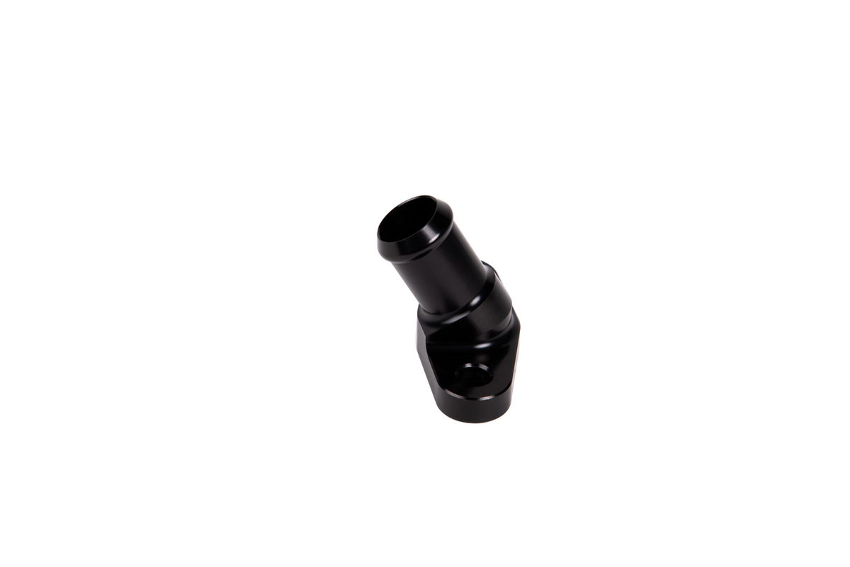 Fleece Universal 45 Degree Turbo Drain Nipple with O-ring