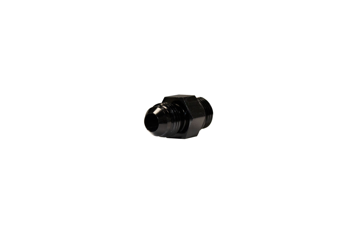 Fleece 6 to 9/16"-18 Straight Male Black w/ O-Ring