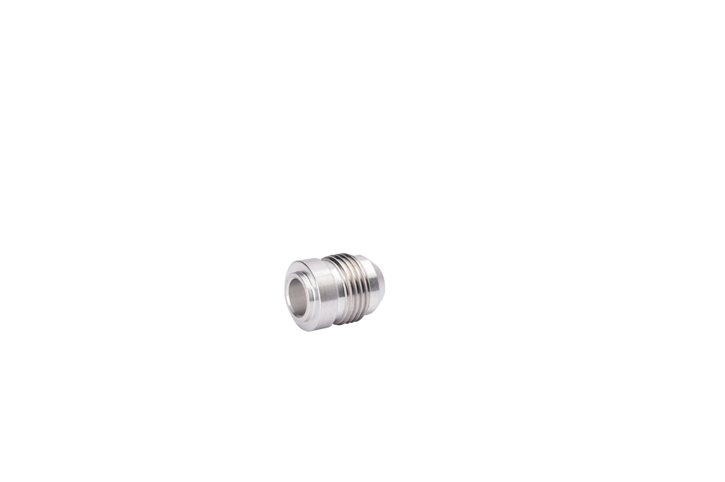 Fleece 10AN Aluminum Male Weld Bung (5/8" Register, 7/8" OD)