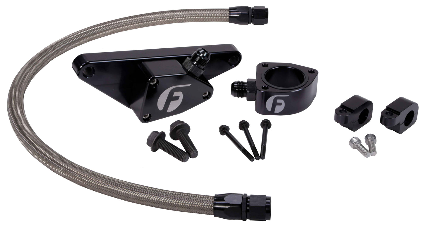 Fleece Cummins Coolant Bypass Kit (2003-2007 Manual Transmission) - FPE-CLNTBYPS-CUMMINS-MAN-SS