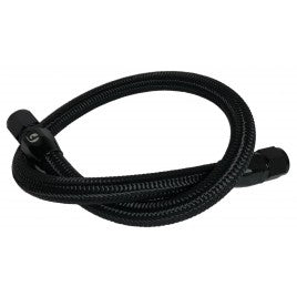 Fleece 39.50" 12 Valve Cummins Coolant Bypass Hose (Black Nylon Braided)